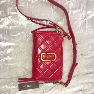 Brand new never worn Marc Jacobs red Crossbody